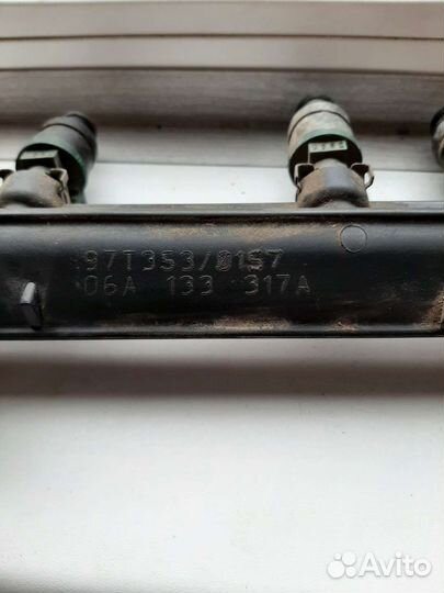 Топливная рампа skoda octavia