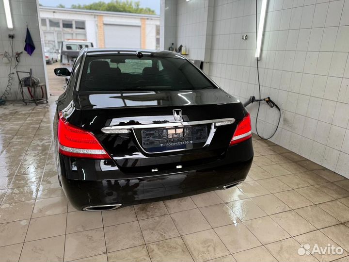 Hyundai Equus 3.8 AT, 2013, битый, 215 000 км