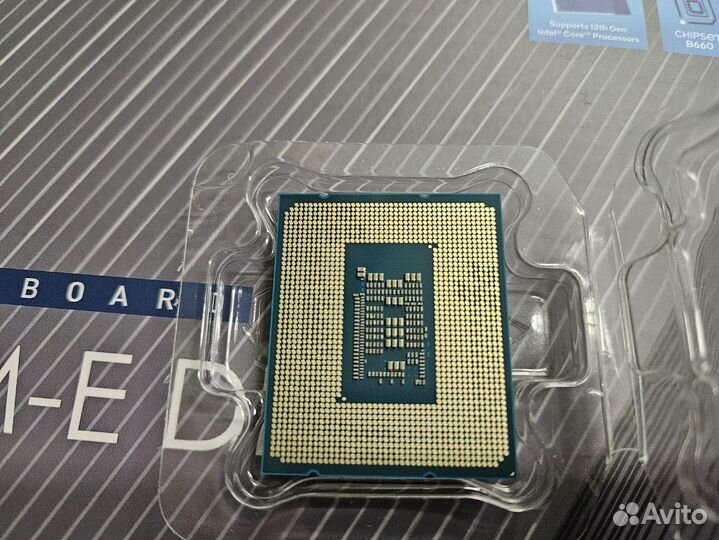Новый Комплект i5-12400F + MSI PRO B660-E гарантия