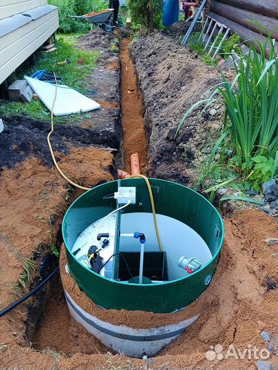 Септик “под ключ”. Канализация. Установка с гарант