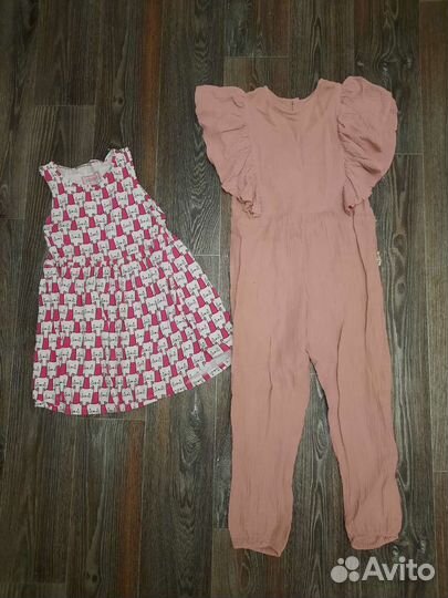 Вещи на девочку 4-5 лет пакетом