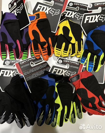 Детские перчатки для мотокросса bmx Эндуро