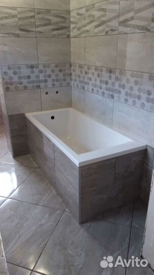 Плиточник. Укладка плитки. Ремонт ванной комнаты