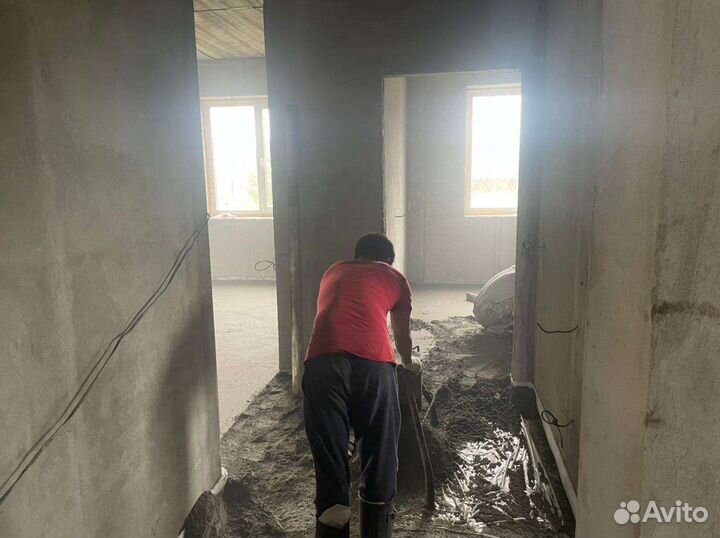 Полусухая стяжка пола