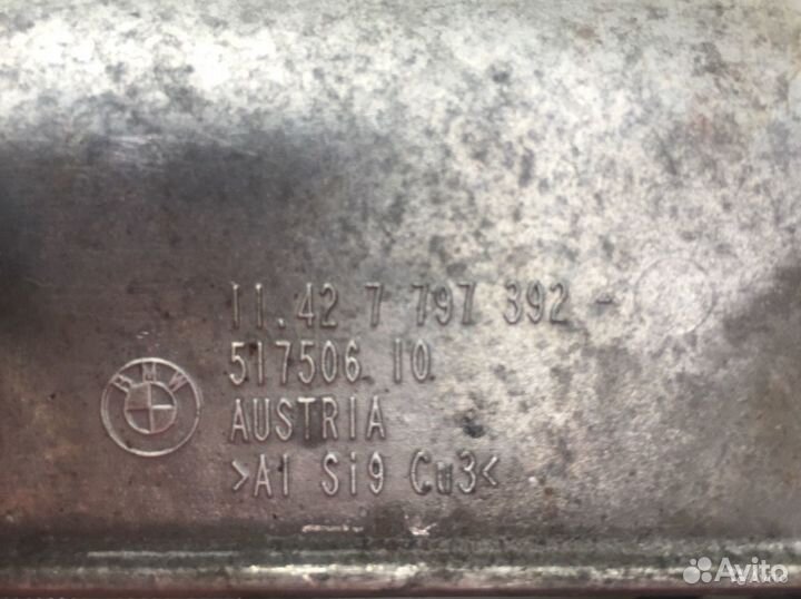 Корпус фильтра с теплообменником BMW N47