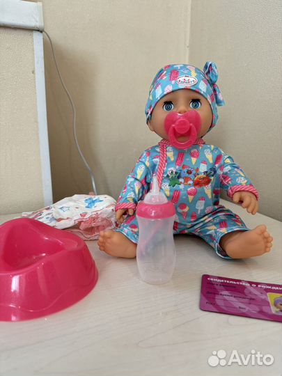 Говорящая кукла пупс 30 см