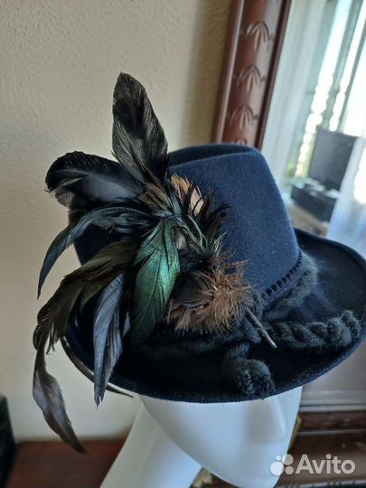 Шляпа фетровая женская