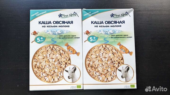 Каша овсяная на козьем молоке Fleur Alpine