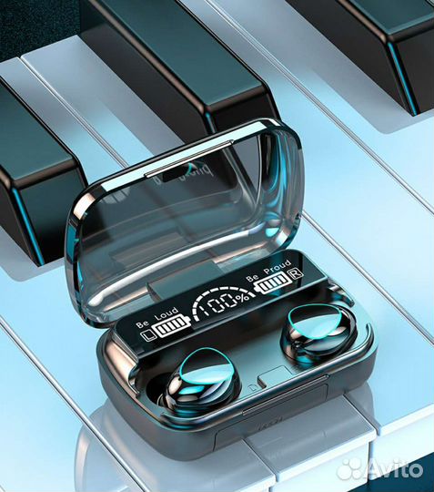 Беспроводные блютуз наушники TWS fone