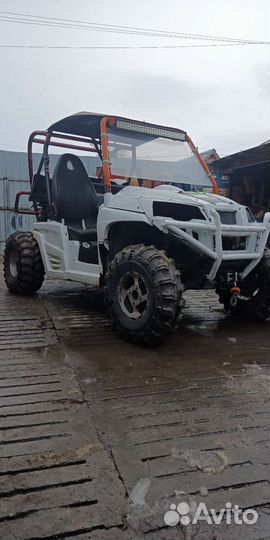 Передний мост, редуктор баги-квадроцикл hisun