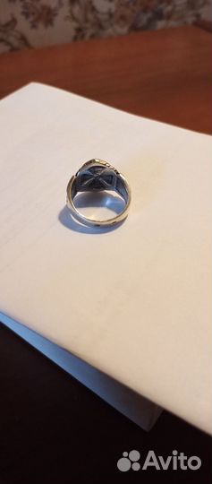 Кольцо серебряное
