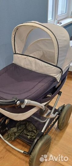 Коляска -люлька и автокресло peg-perego