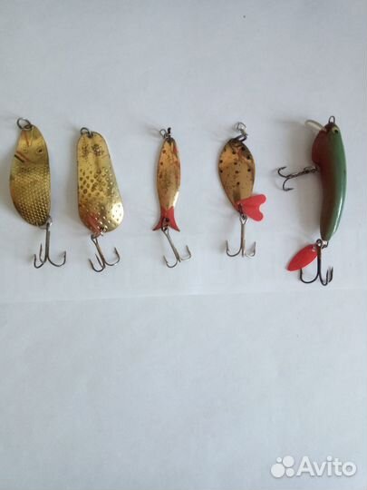 Блёсна колебалки и воблер СССР