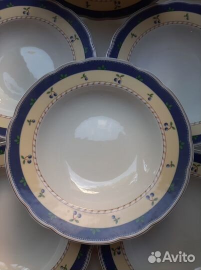 Тарелки глубокие Чехия 