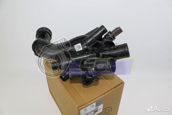 Термостат в корпусе peugeot-citroen 9808647080