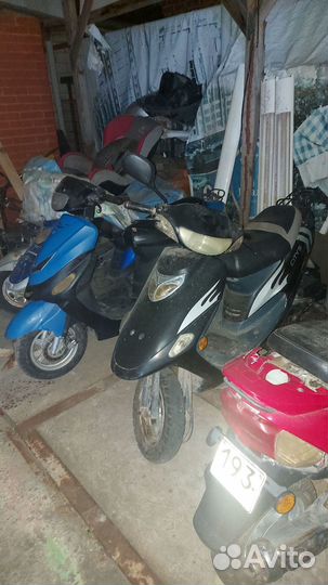 Скутер в хорошем состоянии