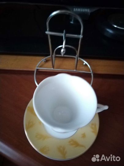 Чашка с блюдцем ямасэн золотая коллекция