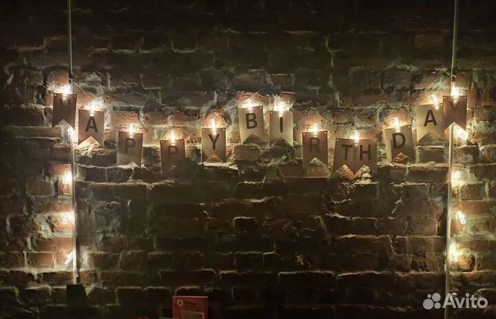 Гирлянда с прищепками