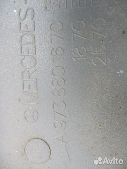 Угол бампера левый Mercedes-Benz A9738801670