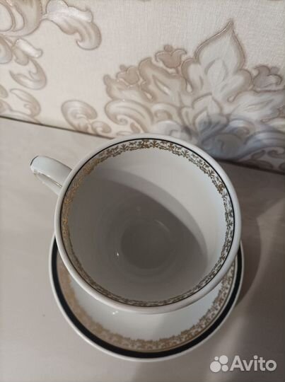 Чашка с блюдцем лфз