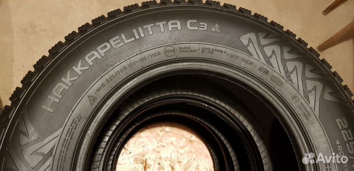 Nokian Tyres Hakkapeliitta C3 225/70 R15 112R