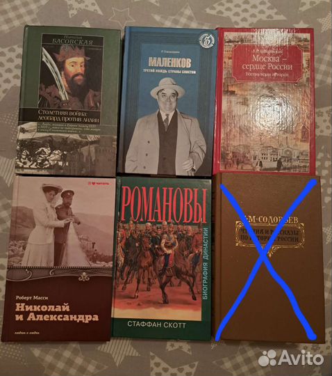 Книги из домашней библиотеки