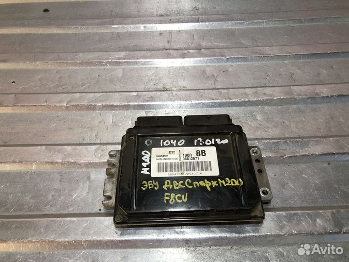 Эбу Блок управления двигателем Спарк М200 1.0 л