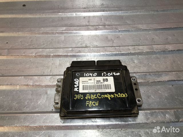 Эбу Блок управления двигателем Спарк М200 1.0 л