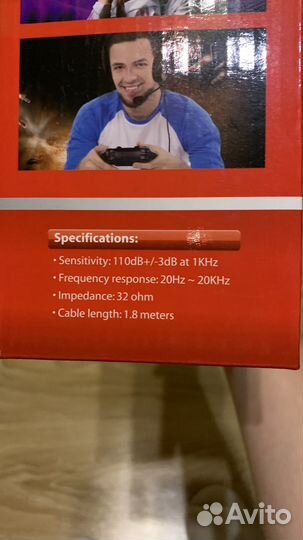 Наушники с микрофоном