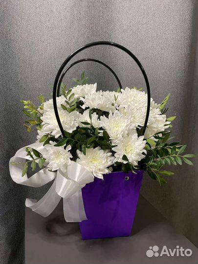 Букет цветов, композиция, цветы в коробке