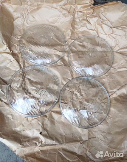Стекла на фары ваз 2106 СССР сост. идеал
