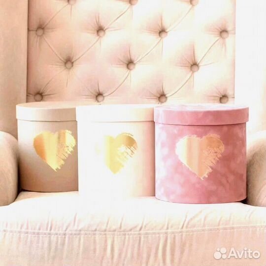 Подарочная коробка бархат опт