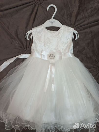 Платье для девочки 92