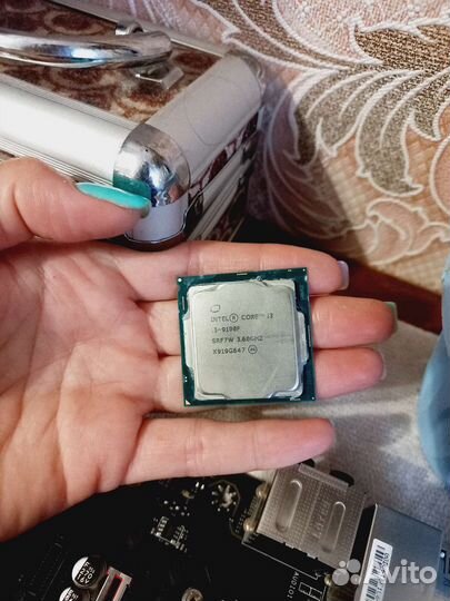 Процессор intel core i3 9100f