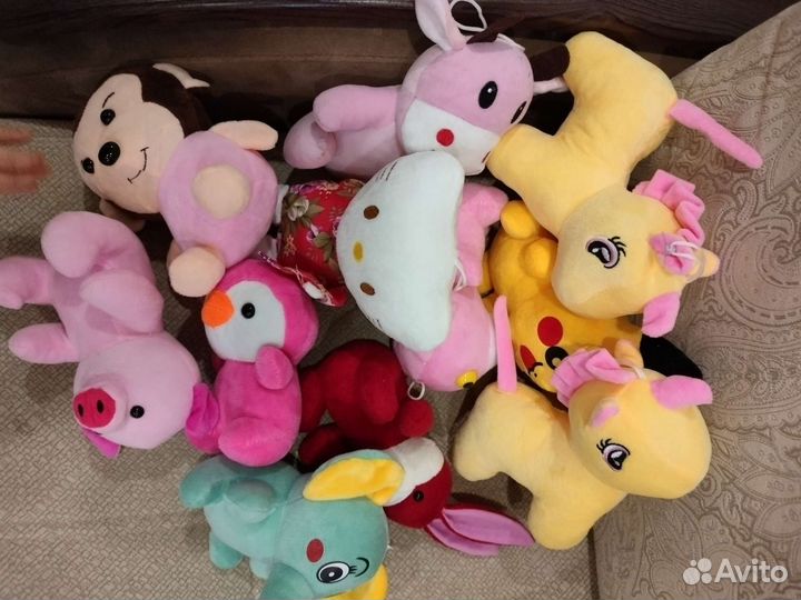 Мягкие игрушки пакетом