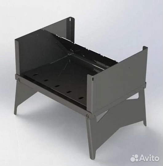 Мангал складной в виде книжки + сумка