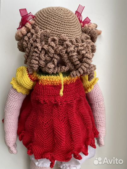 Кукла вязаная крючком