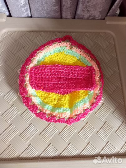 Мочалка круглая