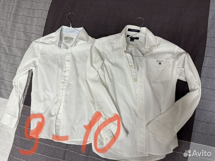 Рубашки Noble People, Zara, Gant 8-14 лет брюки