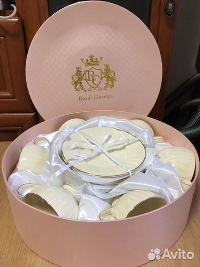 Сервиз чайный/кофейный новый