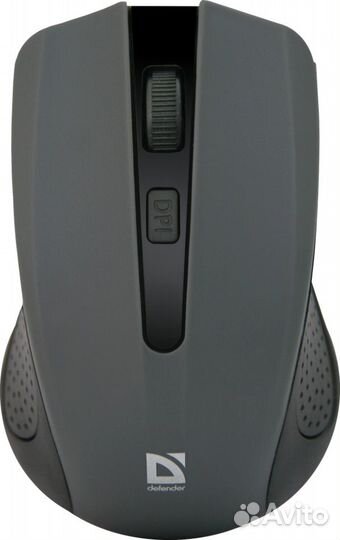 Мышь беспроводная Defender Accura MM-935 серый,4 к