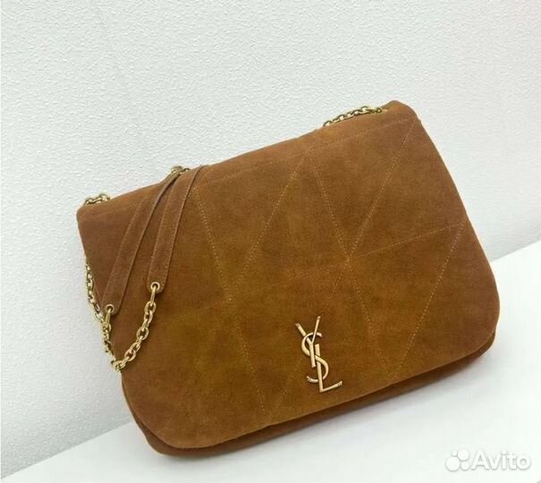 Сумка в образе Saint Laurent замша 40 х 30 х 10