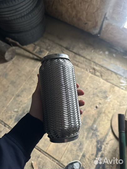 Гофра глушителя 65x200