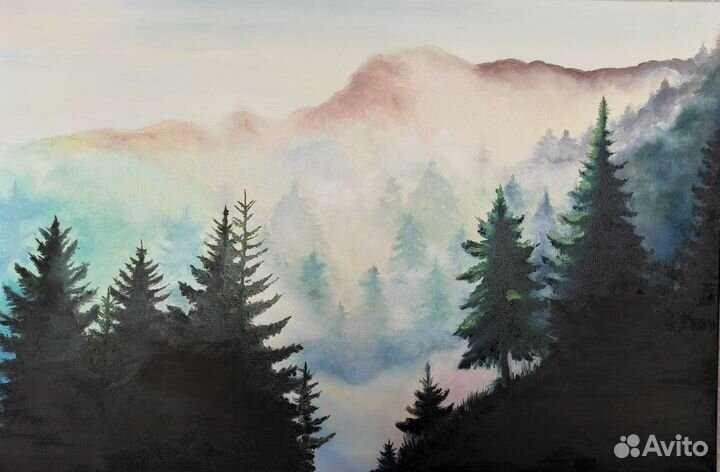 Картина маслом на холсте