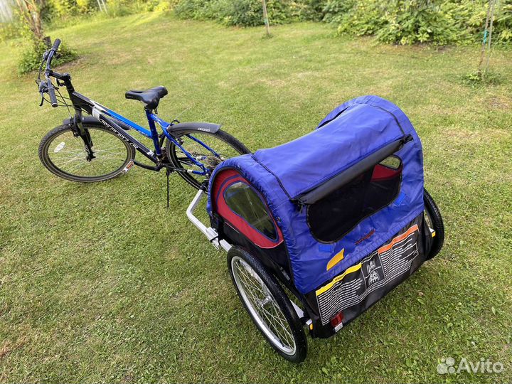 Велоприцеп schwinn. Велотележка