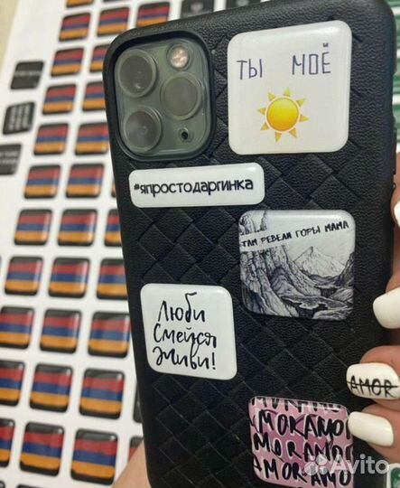 3D стикеры розница