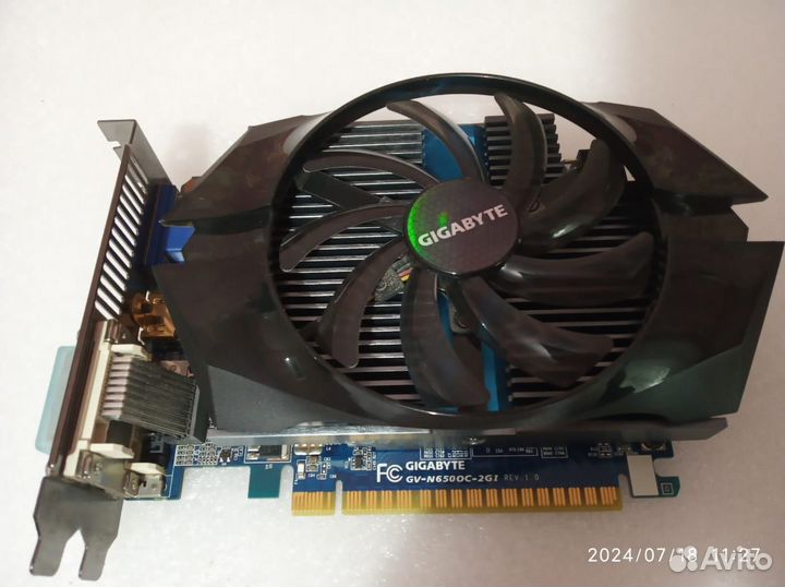 Видеокарта GTX 650(2Gb)
