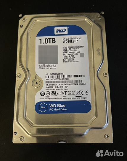 Жесткие диски 500Gb - 1000Gb