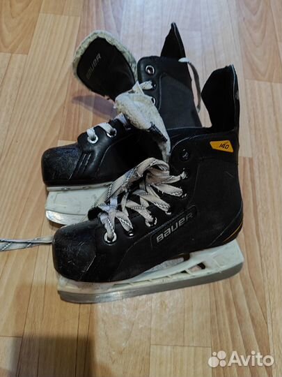 Коньки хоккейные детские 32 размер bauer