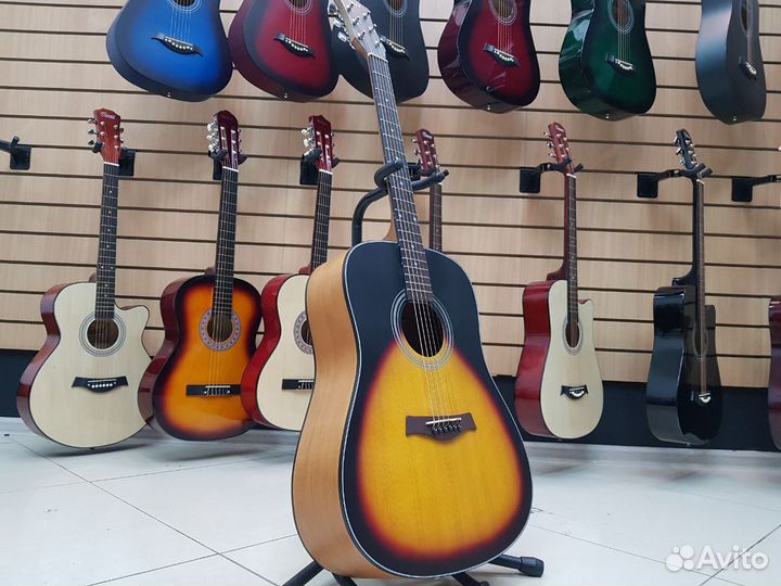 Акустическая гитара Flight D-175 SB